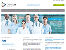 Tablet Screenshot of iversongenetics.com